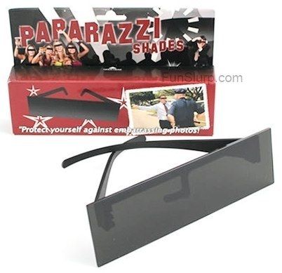 Paparazzi Shades Fun Black Bar Sunglasses Disguise