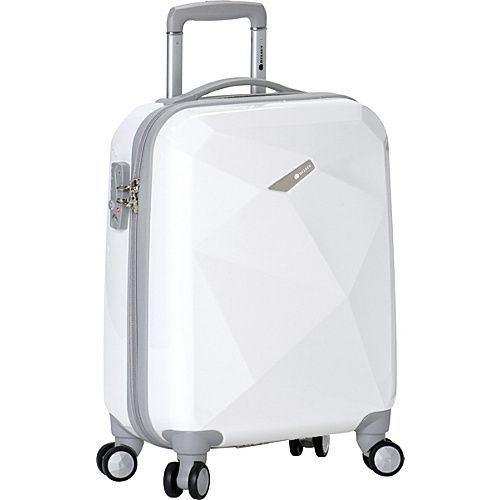 Delsey Karat 4 Wheel Carryon Trolley White