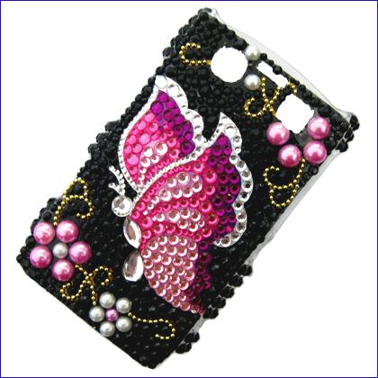 Bling Diamond Crystal Rhinestone Case Cover for Blackberry Bold 9700