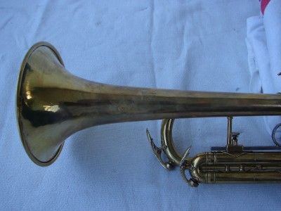 1960 KING SUPER 20 TRUMPET   STERLING LEAD PIPE   RARE DB MODEL   FREE