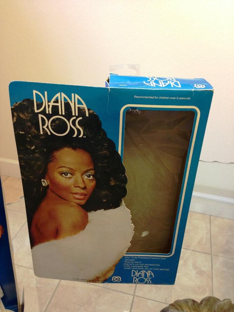 description diana ross mego cher doll friend w box auctonic