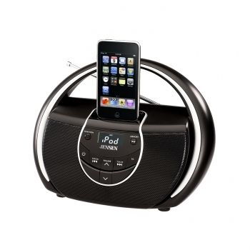 JENSEN iPOD DOCK DOCKING STATION SPEAKER MUSIC SYSTEM NANO TOUCH