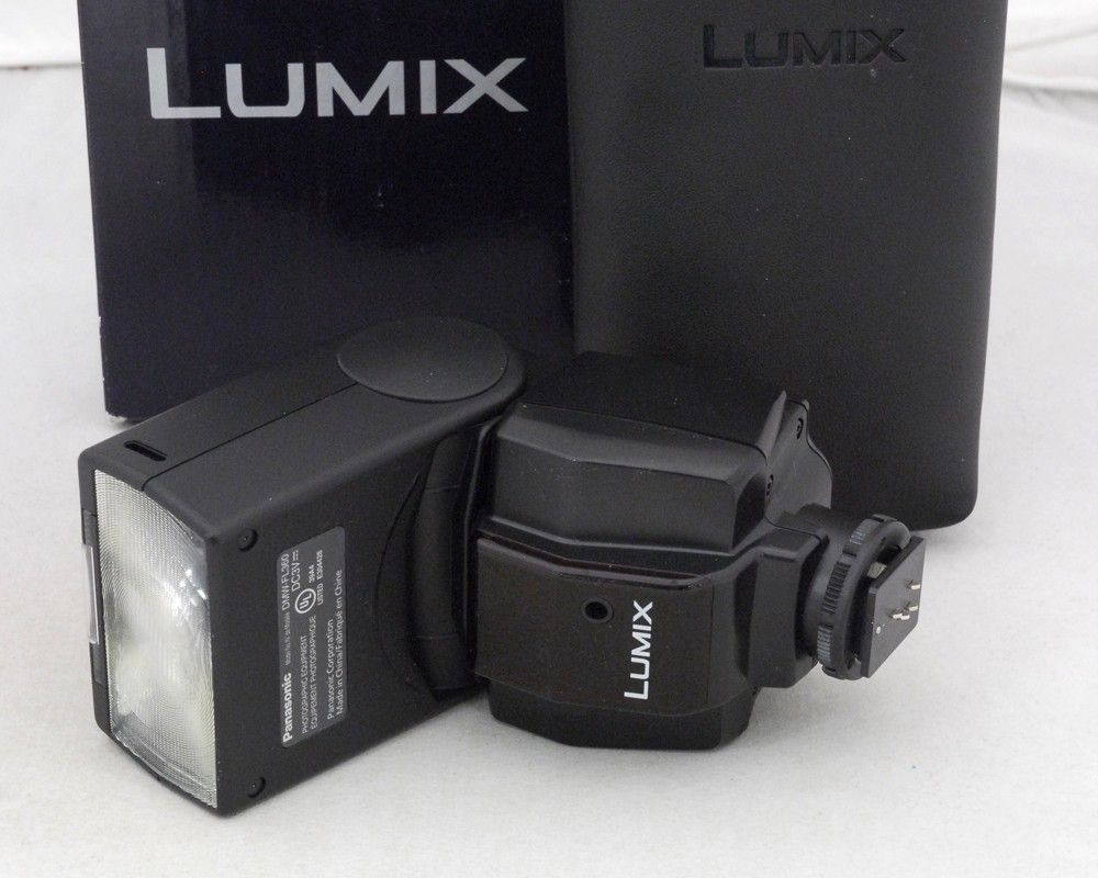  DMW FL360 electronic flash unit for Panasonic and Olympus digital