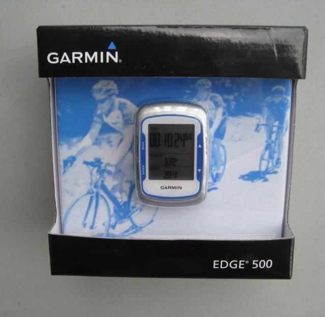 NEW Garmin Edge 500 GPS Cycling Computer Bundle Cadence Speed Heart