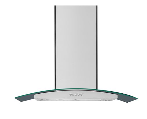 36 Kitchen Stainless Steel Island Range Hood Vent   Ductless or Vent