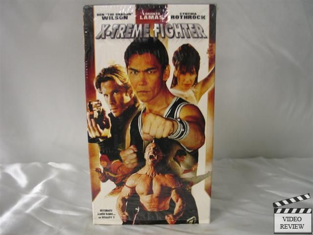 Treme Fighter VHS Don Wilson Lorenzo Lamas Rothrock