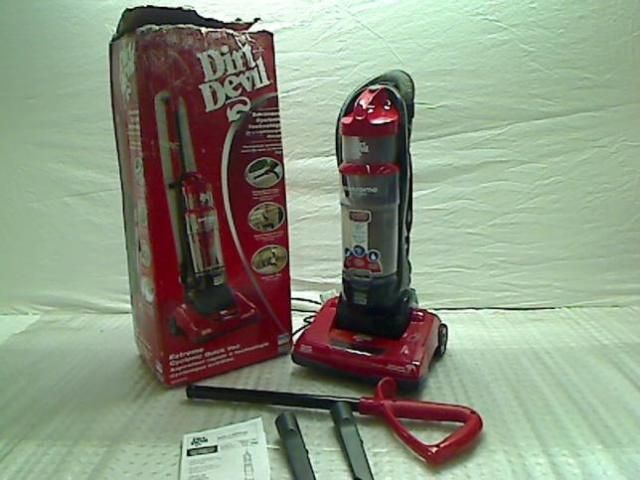 Dirt Devil Extreme Quick Vac Cyclonic Bagless Upright Vacuum, UD20010