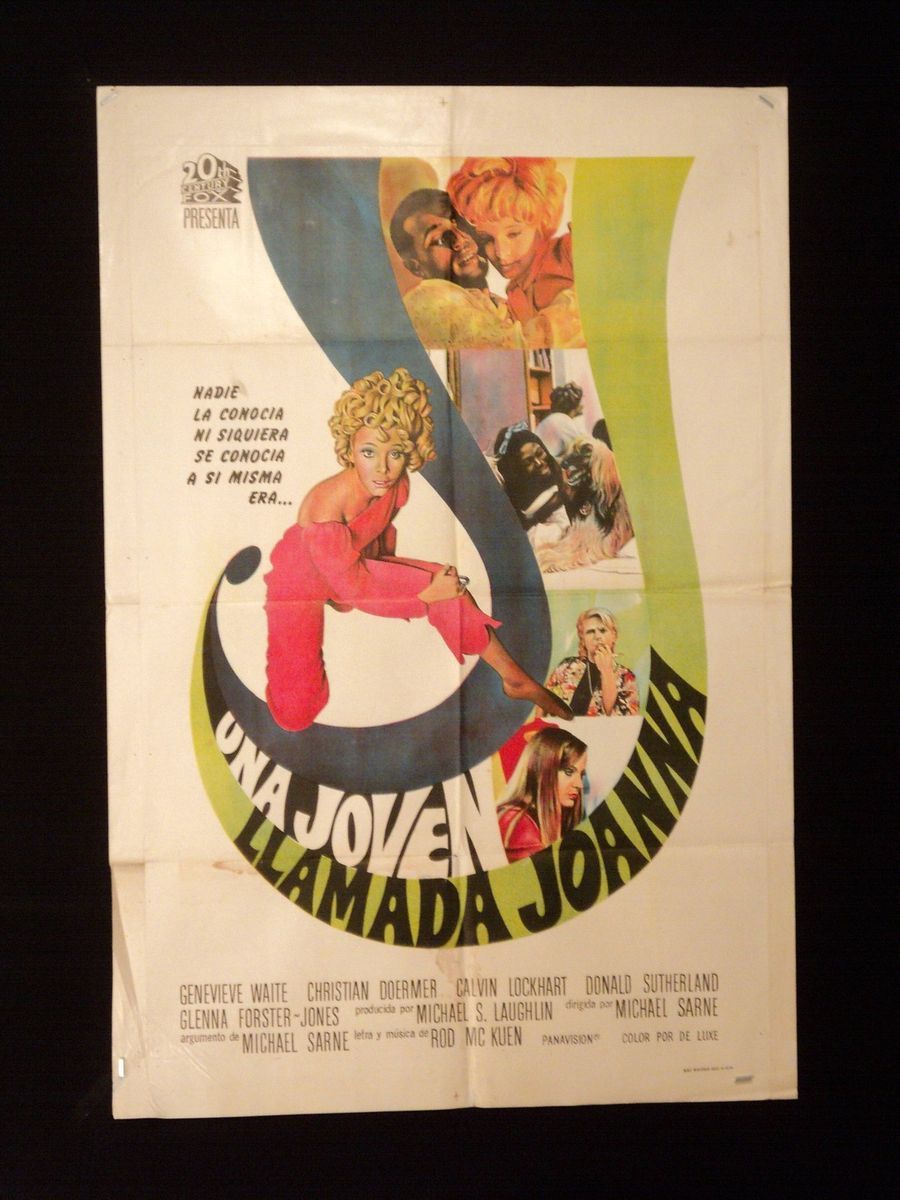 Joanna Genevieve Waite Donald Sutherland Argentine 1sh Movie Poster