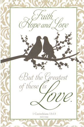 100 (U6331) Love Birds   Doves Wedding Programs