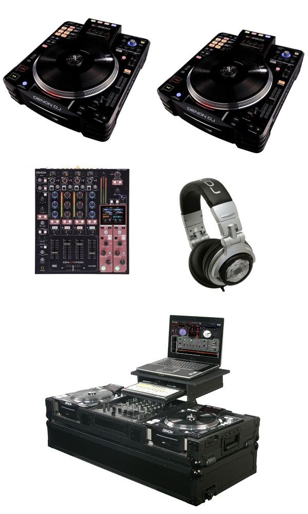 Denon DN SC3900 / DNX 1700 / Odyssey Case Package