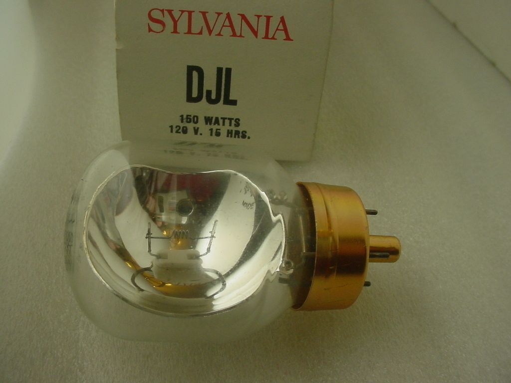 DJL SYLVANIA 150 WATT 120 VOLT PROJECTOR LAMP BULB 150W 120V