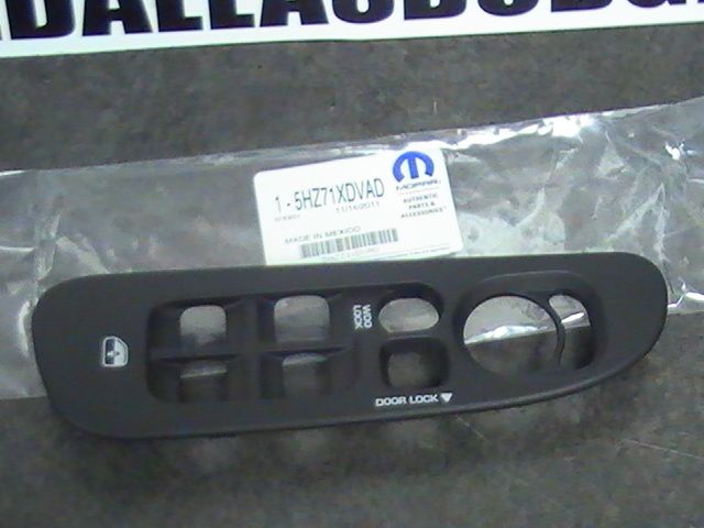 Dodge Ram truck drivers door panel window switch bezal Mopar