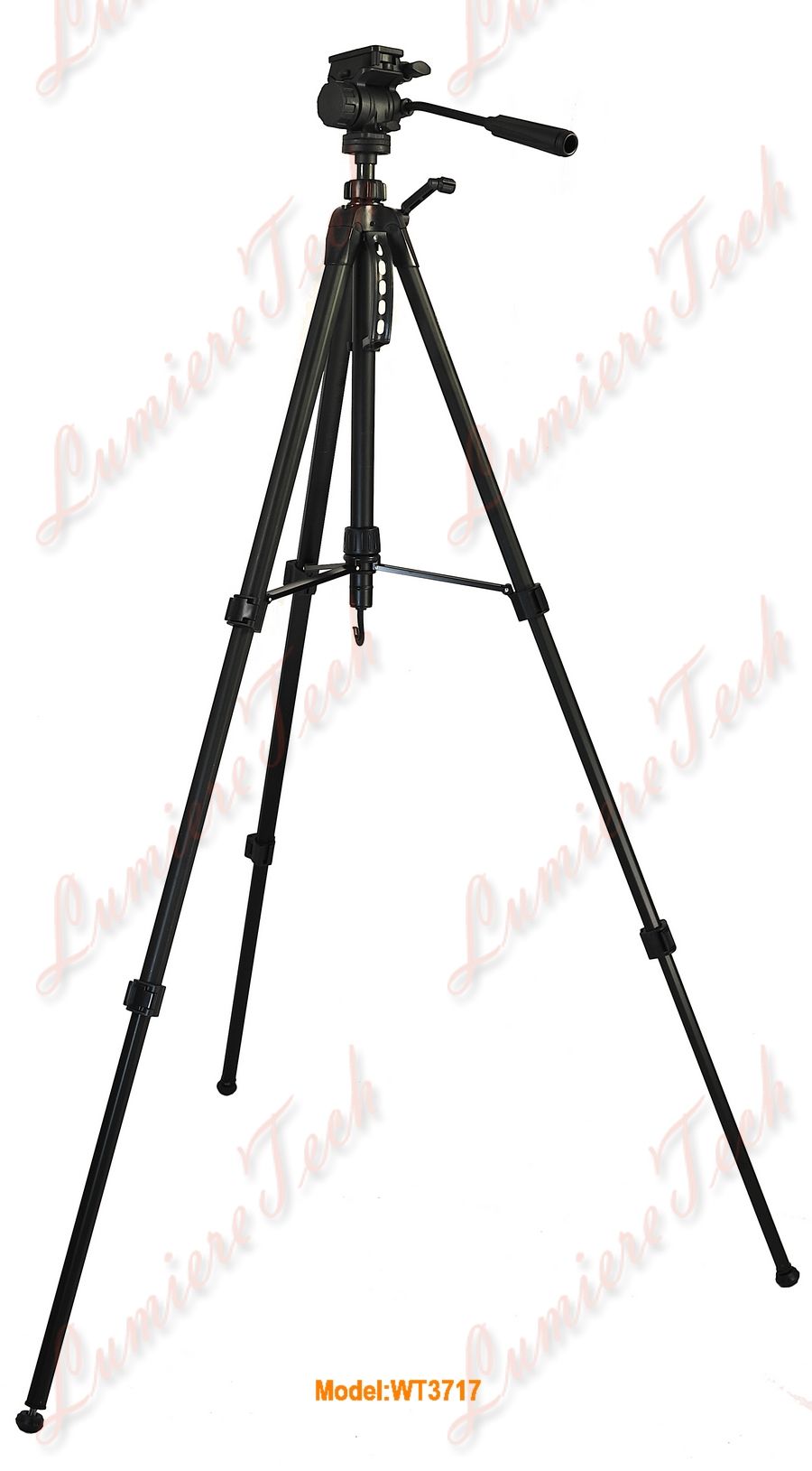 WT3717 Alu Photo Video Tripod Height1650mm/65 Load4Kg/8.8Lb