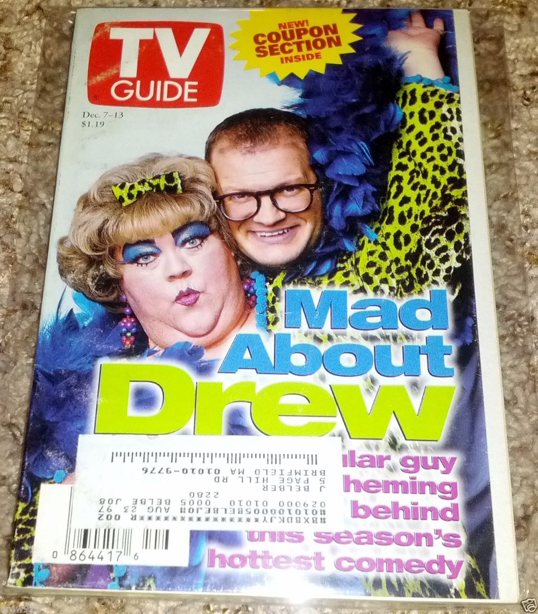   GUIDE December 7 1996 Kathy Kinney Drew Carey of The Drew Carey Show