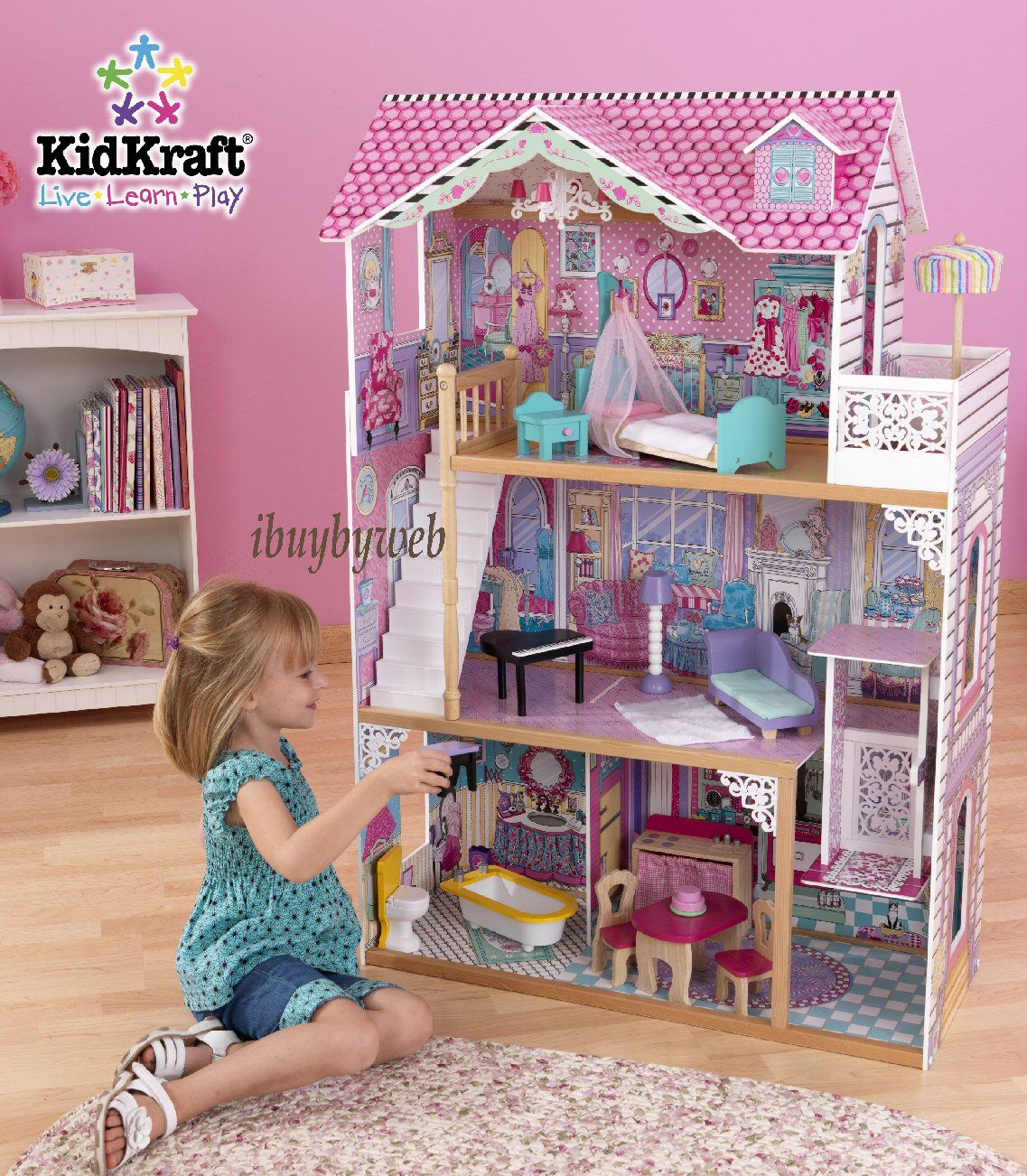 KidKraft Annabelle Dollhouse Large Fashion Doll House