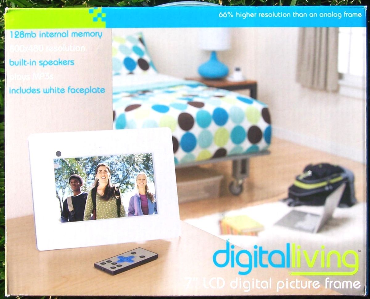 Digital Living 7 LCD Digital Picture Frame