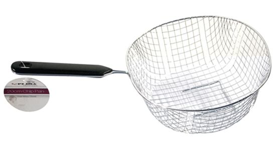 Prima 20cm Chip Basket Strainer Fryer for Frying Stainless Steel