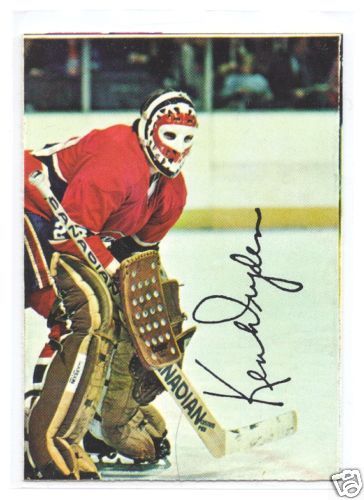 1977 78 OPC CANADIENS KEN DRYDEN NRMT MT INSERT