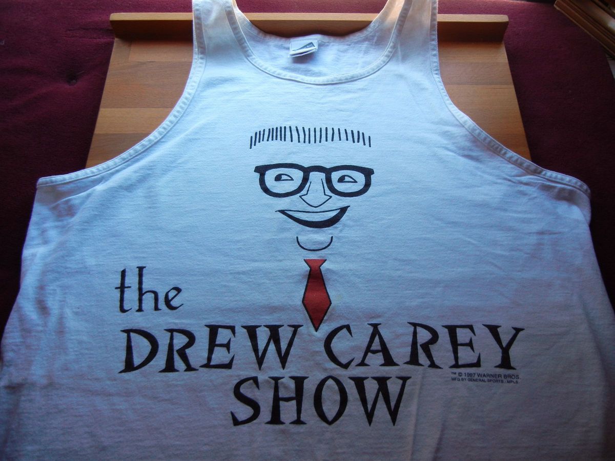 Drew Carey Show Tank Top The Price Is Right CBS Warner Bros Size XL