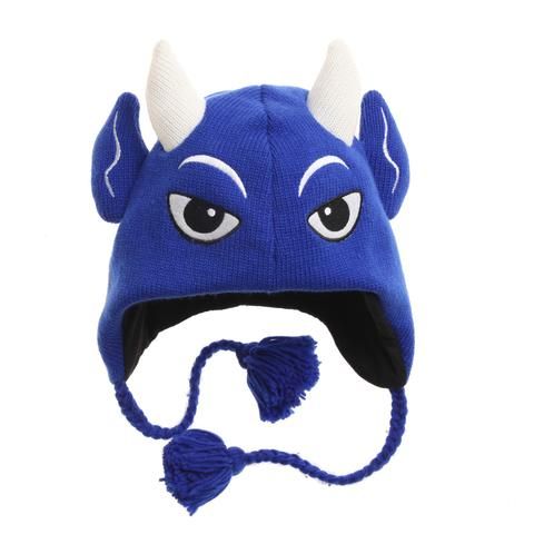 New Duke Blue Devils Winter Ski Pilot Laplander Hat Gift NWT Mascot