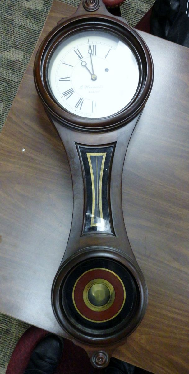 HOWARD CO No 10 Reissue BANJO WALL CLOCK Circa 1976 Serial 87