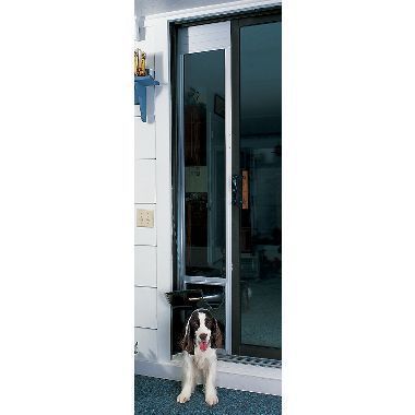 PetSafe Deluxe Patio Door Dog Door Medium Tall 93 96
