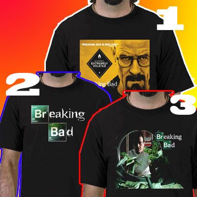 Breaking Bad Drama TV Show Black T Shirt Size Sto 5XL