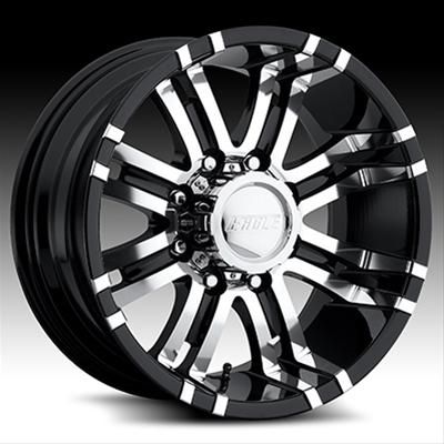 Eagle Alloys 197 Series Super Finish Black Wheel 18x9 8x170mm