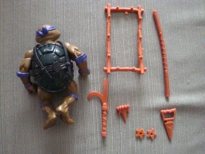 TEENAGE MUTANT NINJA TURTLES TMNT 1988 DONATELLO 100% COMPLETE