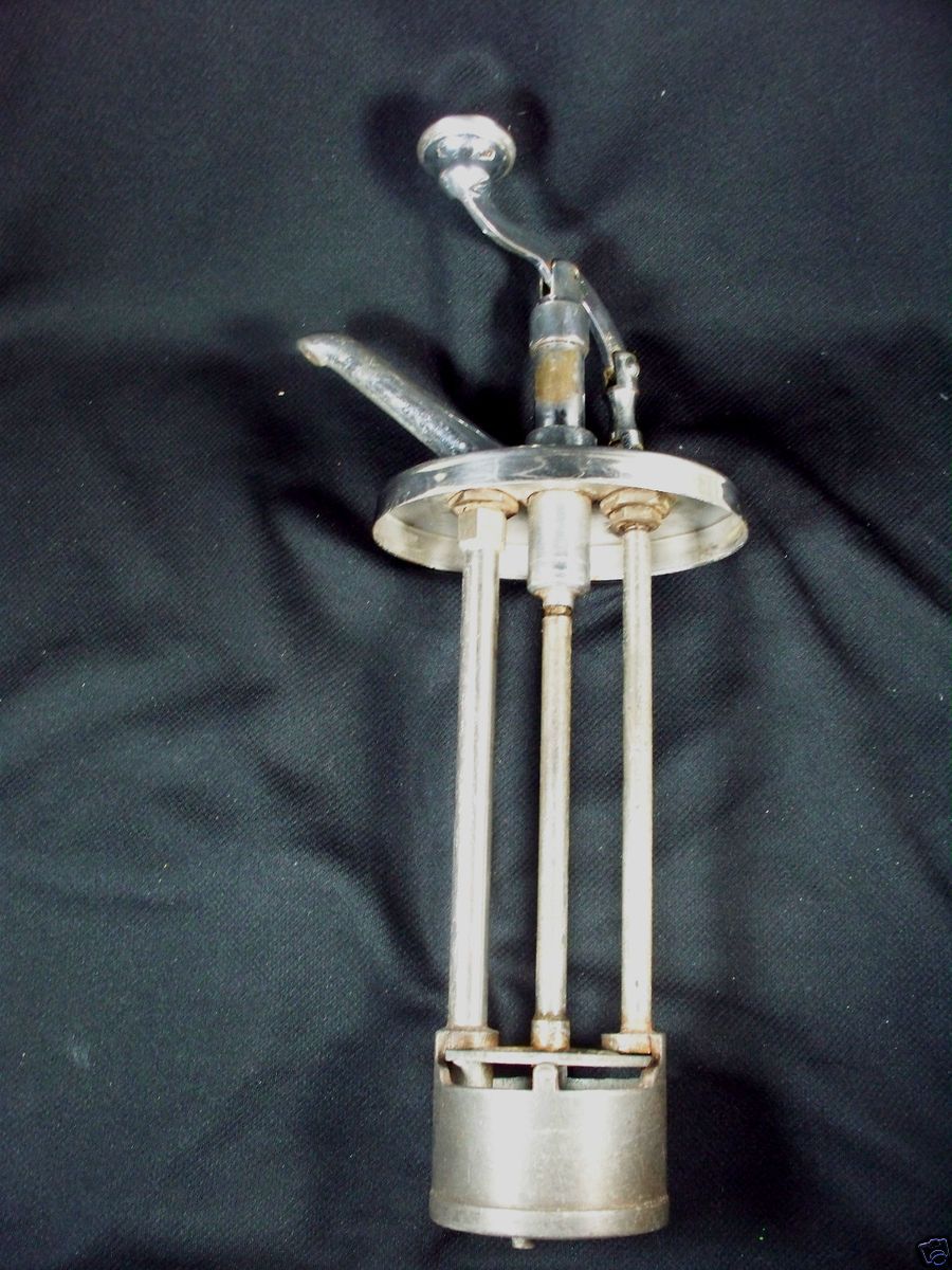 Rare Vintage Soda Fountain Chocolate Syrup Dispenser PUMP Only