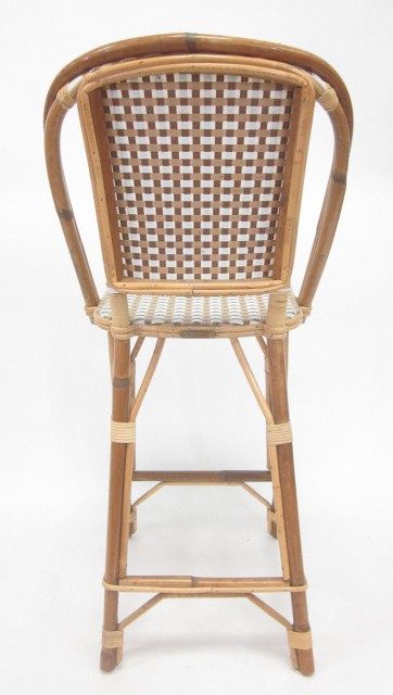 Lot 3 New Drucker Cafe Chairs Fouquets Brown Bar Stool