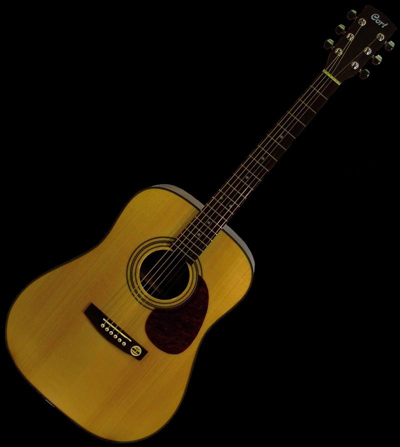 New Cort Earth 60 Series 6 String Acoustic Guitar Pack