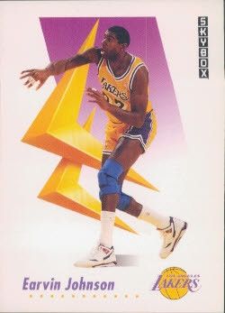 91 92 Skybox Earvin Magic Johnson 137