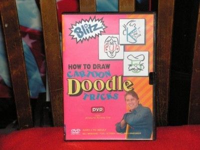 How 2 Draw Comic Doodles Tricks Blitz DVD 6 Adult