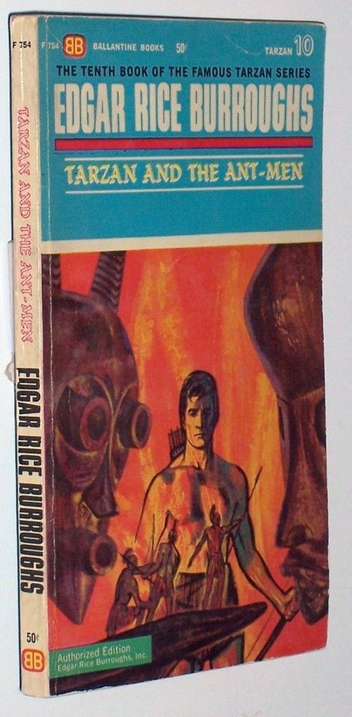 Edgar Rice Burroughs Tarzan and The Ant Men 1963 1st