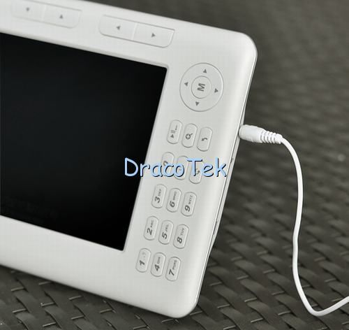 Mebook eBook Reader Media Player 4GB MP4 TXT PDF