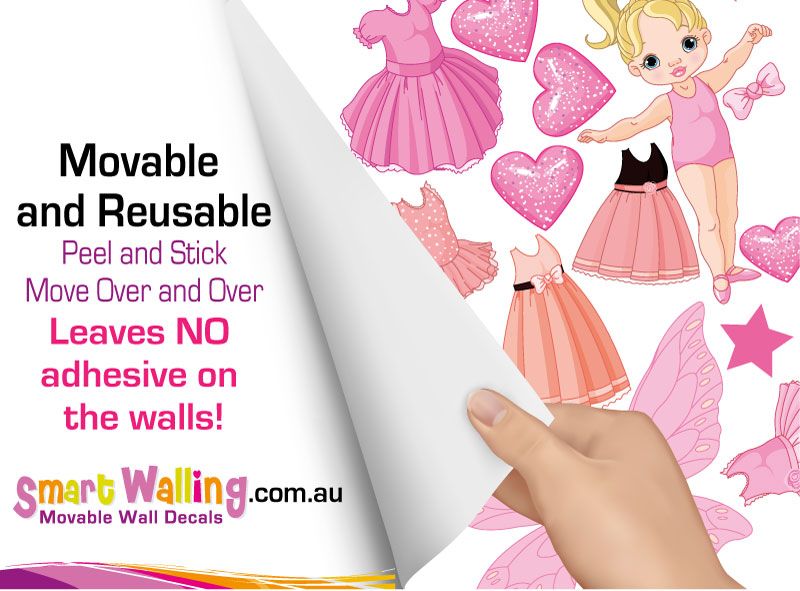 Finally Wall Decals that are Movable and Reuseable that leaves