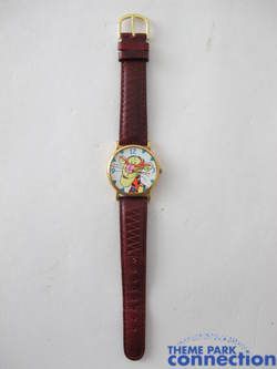  Timex Winnie The Pooh TIGGER Water Resistant Leather Band Watch & Case