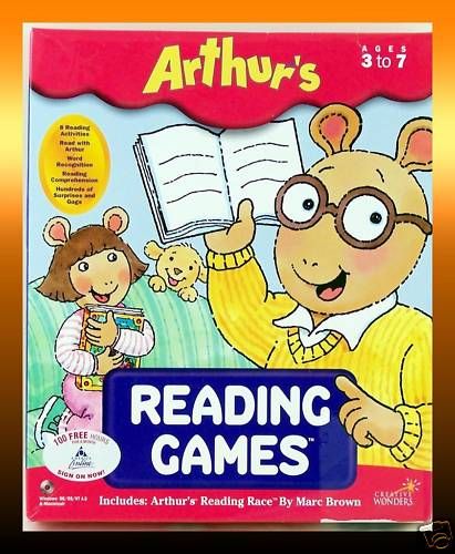 READING GAMES Preschool   1st Grade PC/MAC CD Educational Software NEW