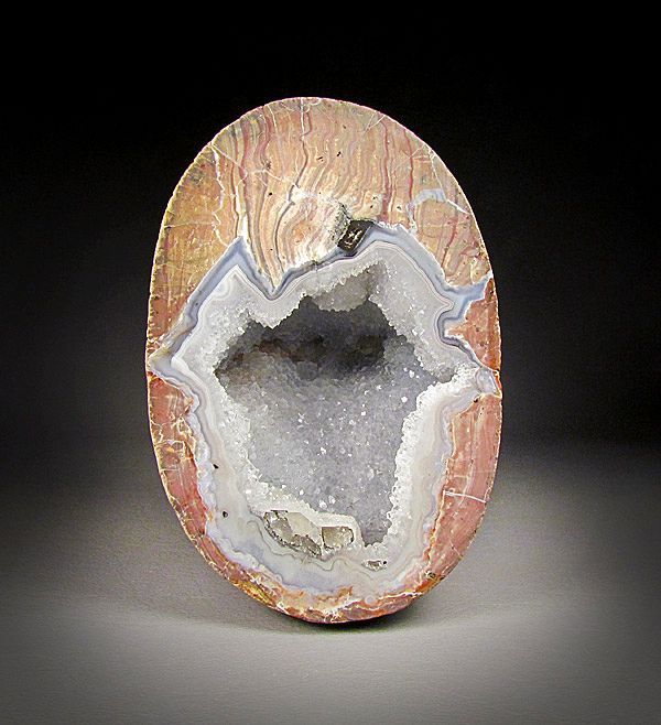 Quartz and Agate Geode, Dugway Geode Beds, Utah