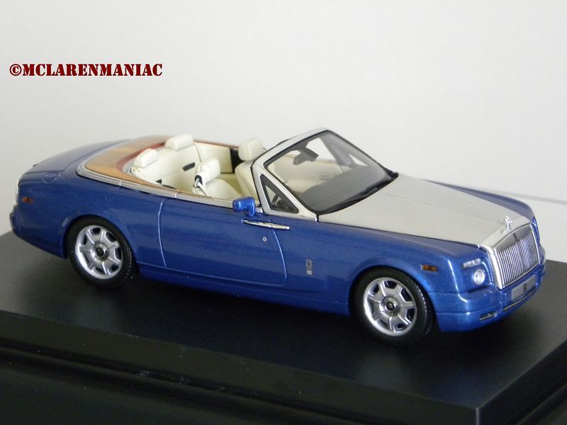 43 Rolls Royce Phantom Drophead Minichamps Dealer Ed