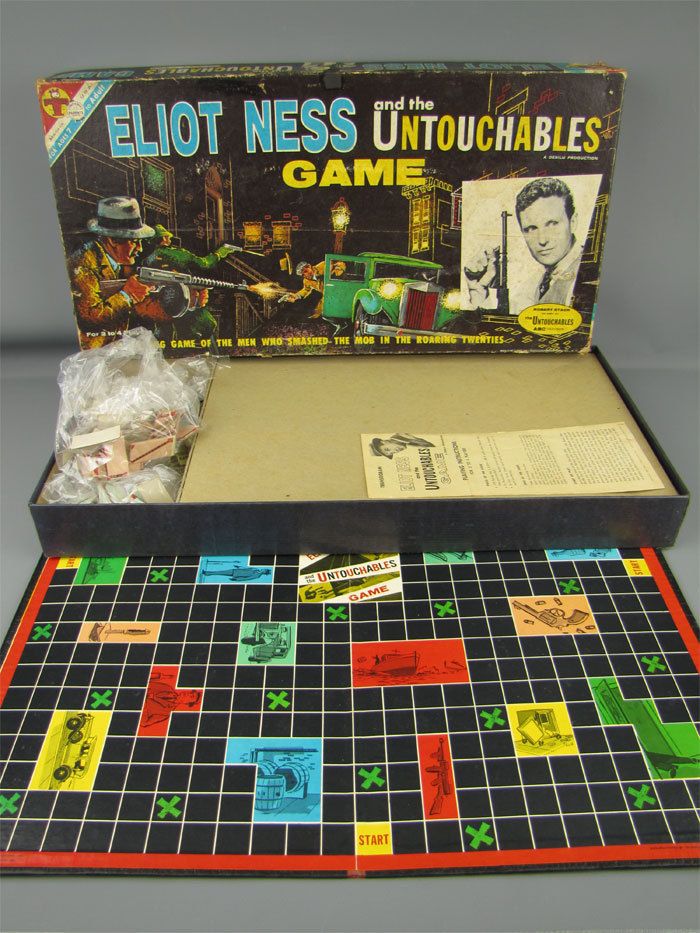 1961 Eliot Ness Untouchables Game 3857 Transogram