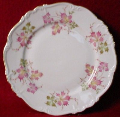 EDELSTEIN china AUTUMN LEAVES pttrn SALAD PLATE