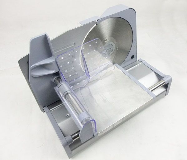 100W Electric Deli Cheese Meat Food Slicer Cutter Stainless Steel