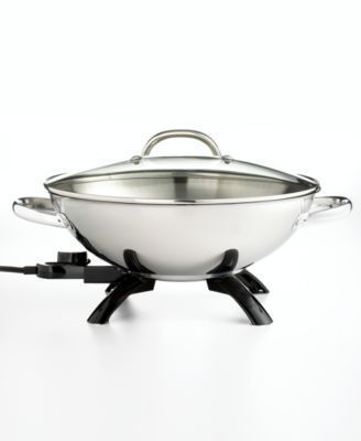 Presto 05900 Stainless Steel Electric Wok