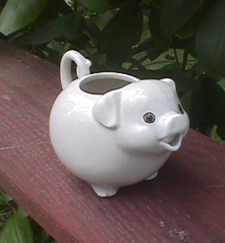 Fitz Floyd Pig Creamer