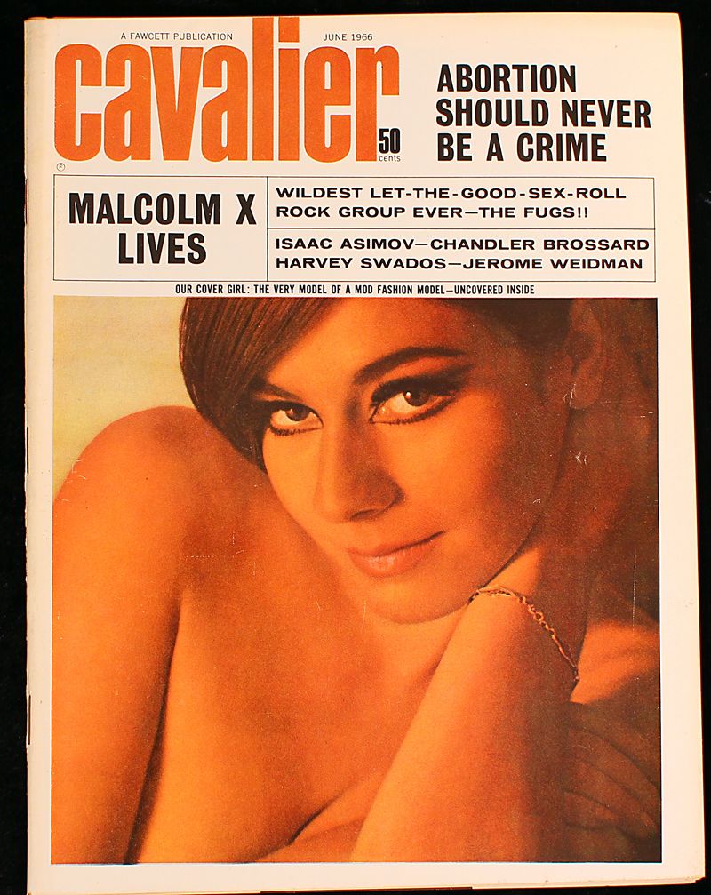 Cavalier 6 66 VF Isaac Asimov Says to COLONIZE The Moon