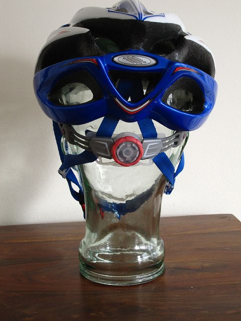 Rudy Project Helmet Blue White Size s M 54 58 cm w Removable Visor