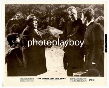 Charlton Heston Elsa Martinelli The Pigeon That Took Rome Movie Stills