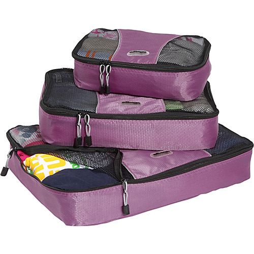  Packing Cubes 3pc Set Eggplant